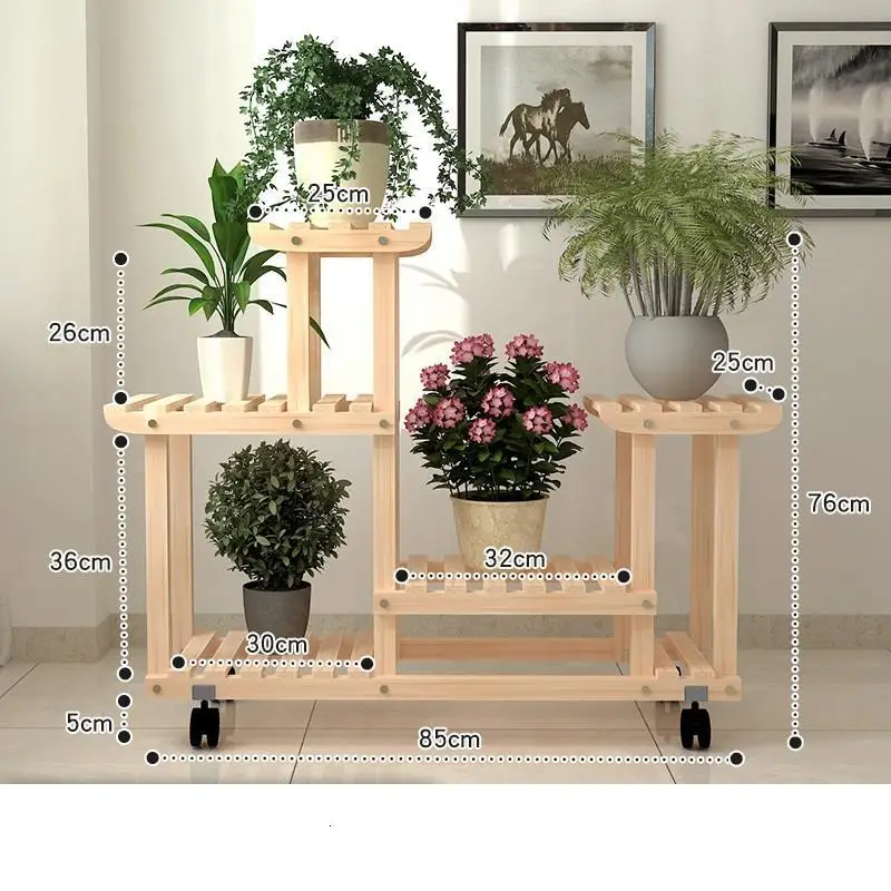 MODEL D Лестница Estanteria Macetas Mueble Estante Para Plantas Varanda плантенреккен стеллаж для улицы Dekoration Цветочная Полка Подставка для растений - Цвет: MODEL D