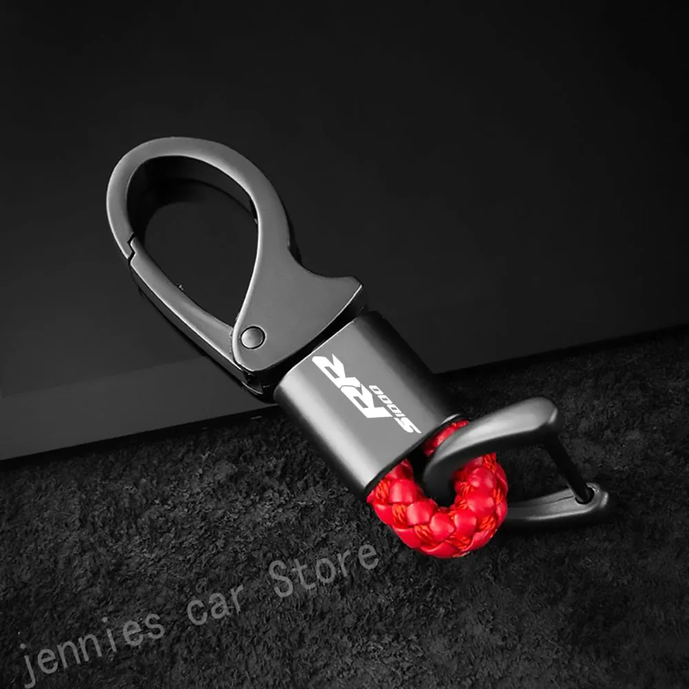 For BMW S1000XR S1000RR 2014 2015 2016 2017 2018 2019 2020 motorcycle Accessories Hanging waist with metal leather cord keychain
