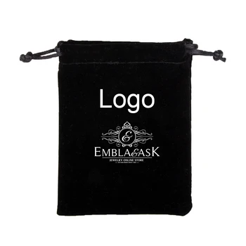 

Custom Size and Logo Design Velvet Pouches Bags for Jewelry Packaging & Display