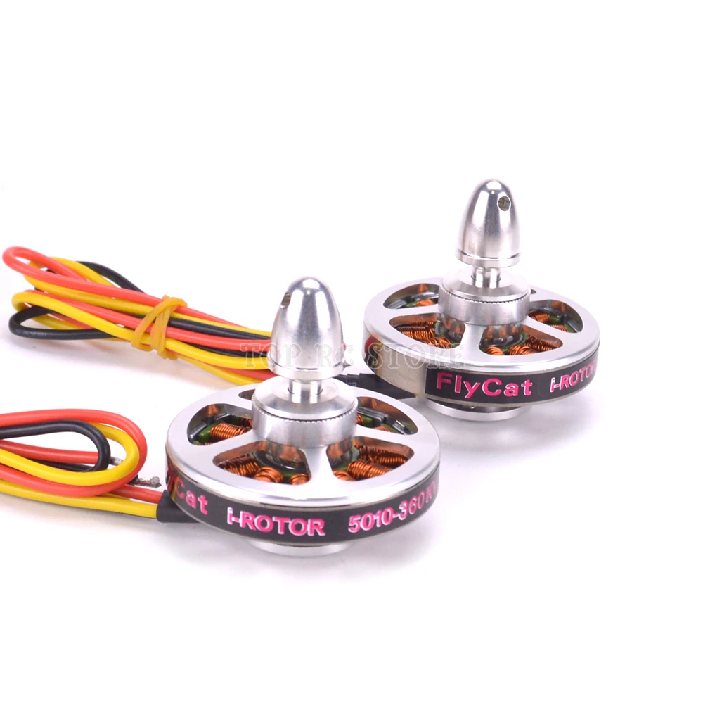 5010 360KV / 750KV бесщеточный двигатель с высоким крутящим моментом для квадрокоптера
