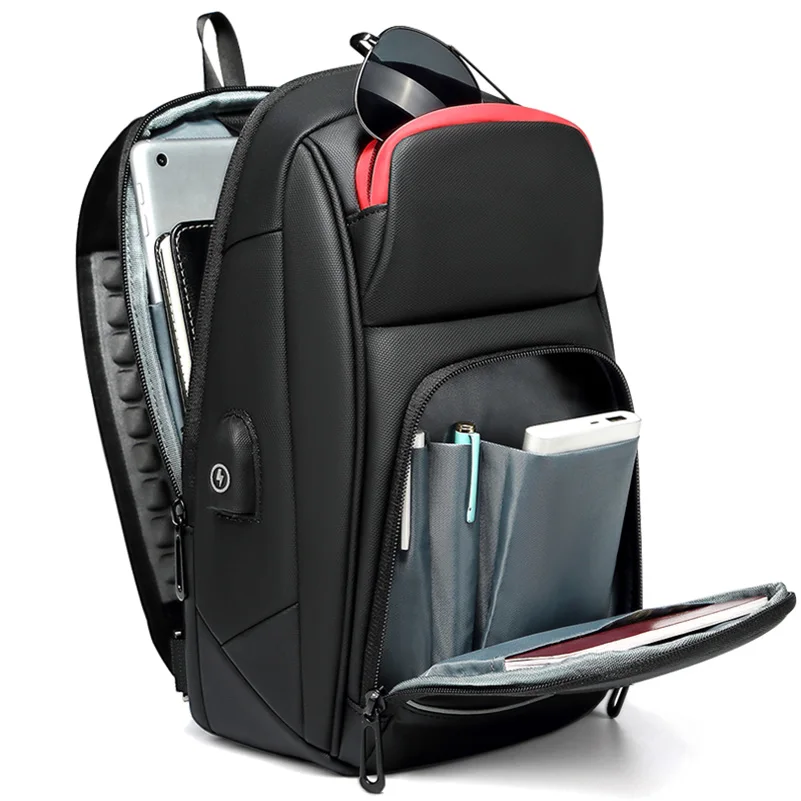 Men Chest Bags Large Capacity USB Charging Waterproof Fit For 9.7 inch Ipad Tote Casual Fashion Breathable For Men Shoulder Bags