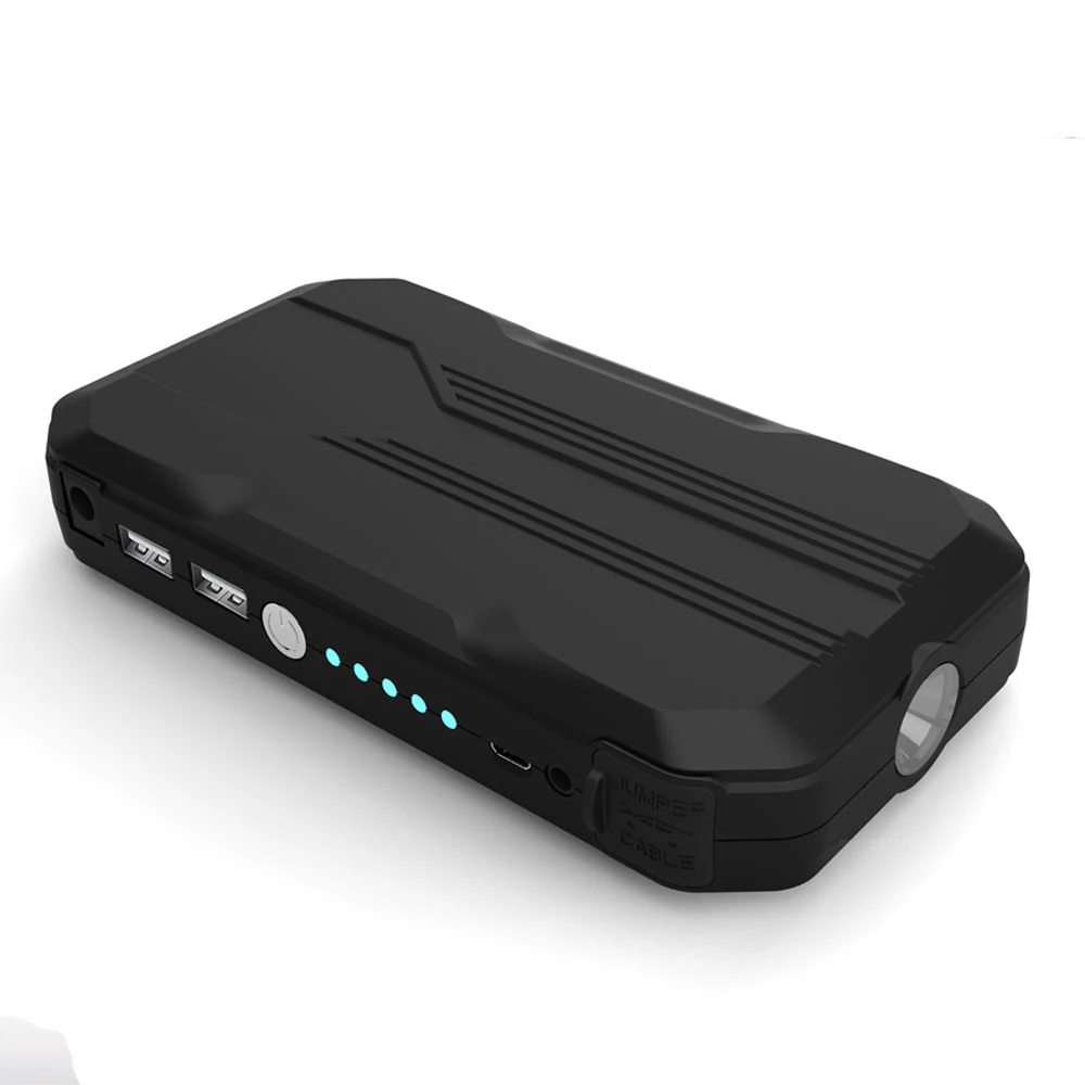 US $116.85 12000mAh High Battery Capacity Car Jump Starter Portable Power Bank Double 5V24A USB Charging Port With Strobe LED Flash