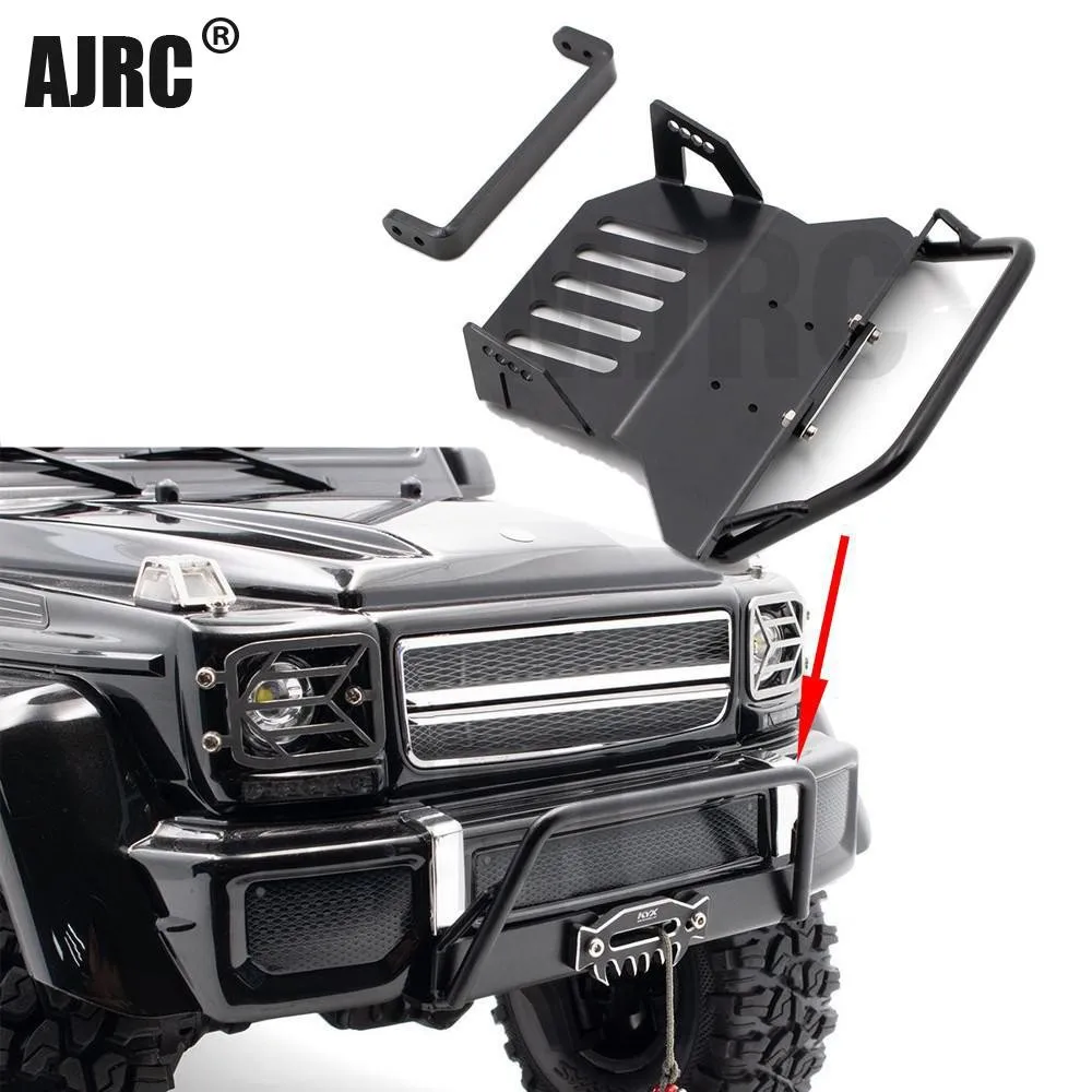 TRAXXAS TRX 4 G500 TRX6 G63 металлический передний бампер пустынный CNC Servo Forward 6|Детали и