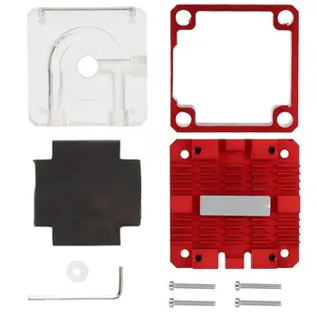 

PU-JKDCB Computer PC Water Cooling DDC PMMA Pump Cover Aluminum Armor Set Pump Cover