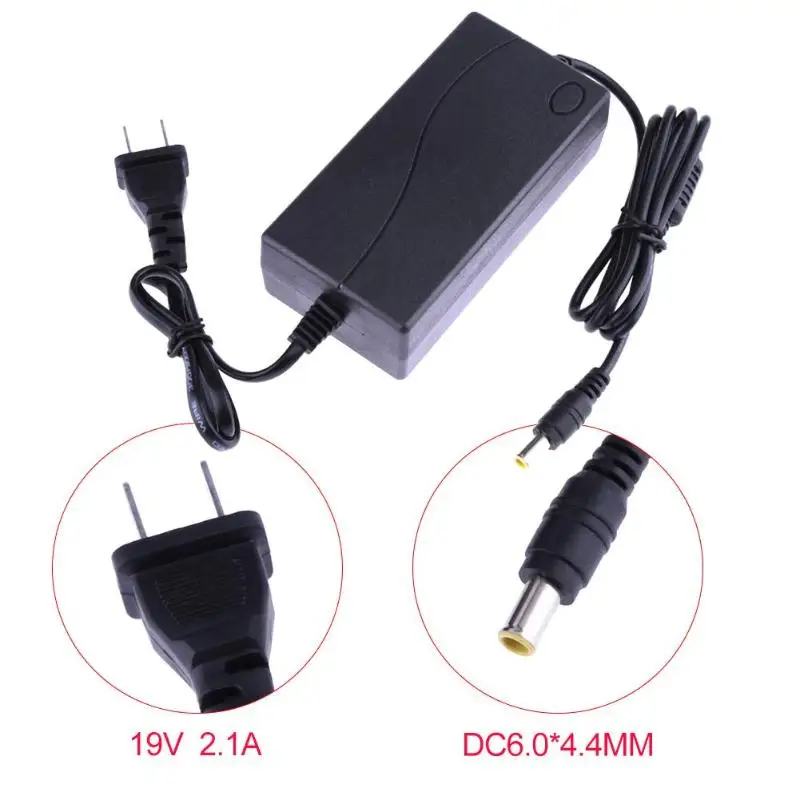 19 в 2.1A AC в DC адаптер питания конвертер 6,5-6,0*4,4 мм для Монитор LG питания ЕС США вилка зарядное устройство для ЖК-телевизора gps навигация