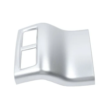

for Dodge Challenger 2015-2020 Silver Rear Air Conditioning Vent Panel Trim Cover Decor Frame Accessories Silver