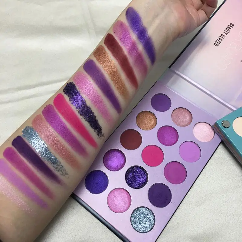 Beauty Glazed 60 Colors eyeshadow pallete eyeshadow the shadows palette of shadows paleta de sombra makeup pallete eye shadow