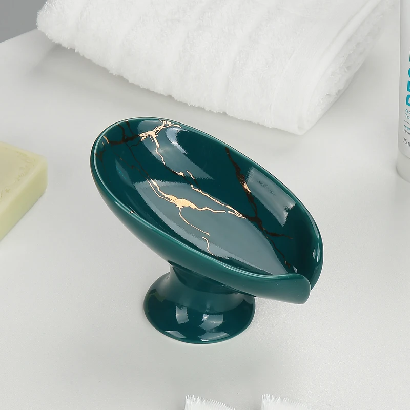 New Stylish Ceramic Blue Whale Soap Dish Bathroom Decor NTM-21 