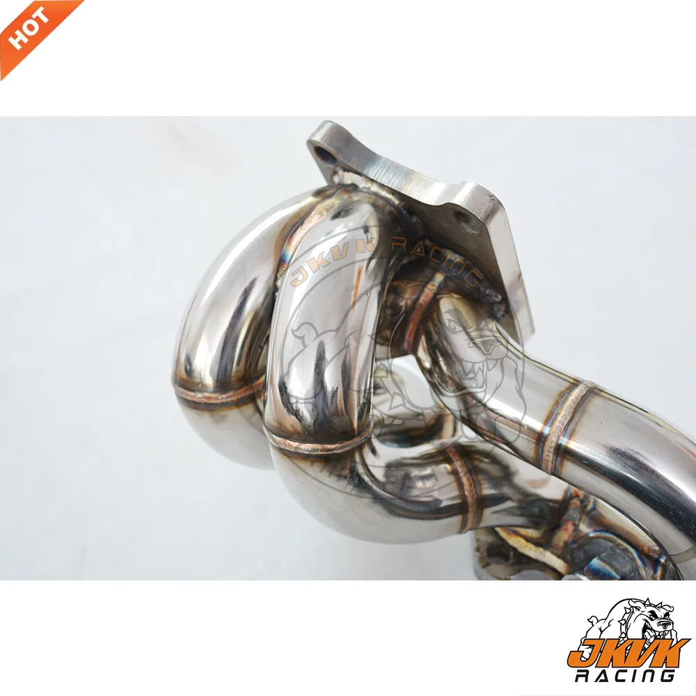 JKVK гоночный коллектор для Lancer EVO8 2.0L 4G63 I4 2003-2005