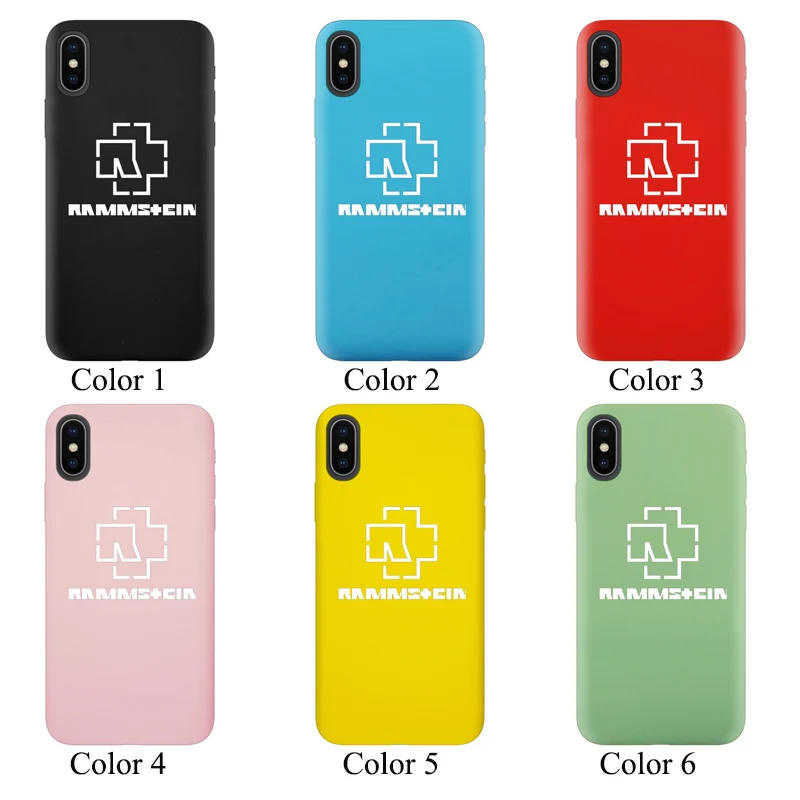 Rammstein Музыкальный Чехол для Телефона iPhone 11 X XR Xs Max 8 7 6 Plus 6S 5s SE Pro Мягкий силиконовый чехол для телефона TPU Coque винтажный