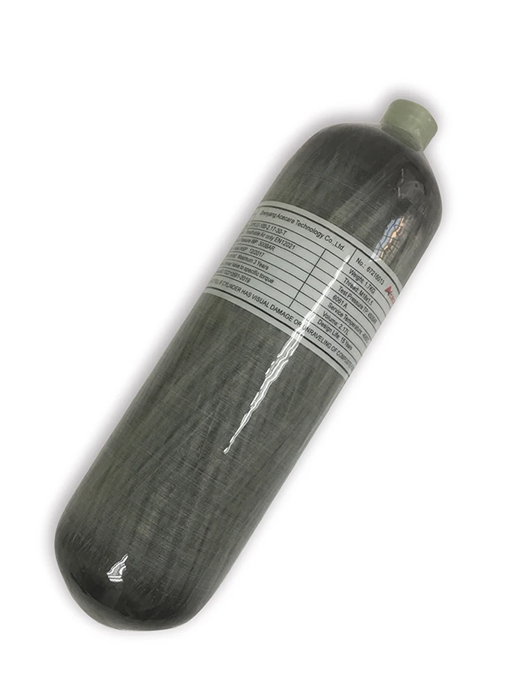 2.17LCE AC1217101 цилиндр акваланга Pcp пневматическая винтовка 2.17L 300 бар углеродное волокно Пейнтбол Бак сжатого воздуха пистолет Pcp ВВС Кондор Acecare - Цвет: 2.17LCE