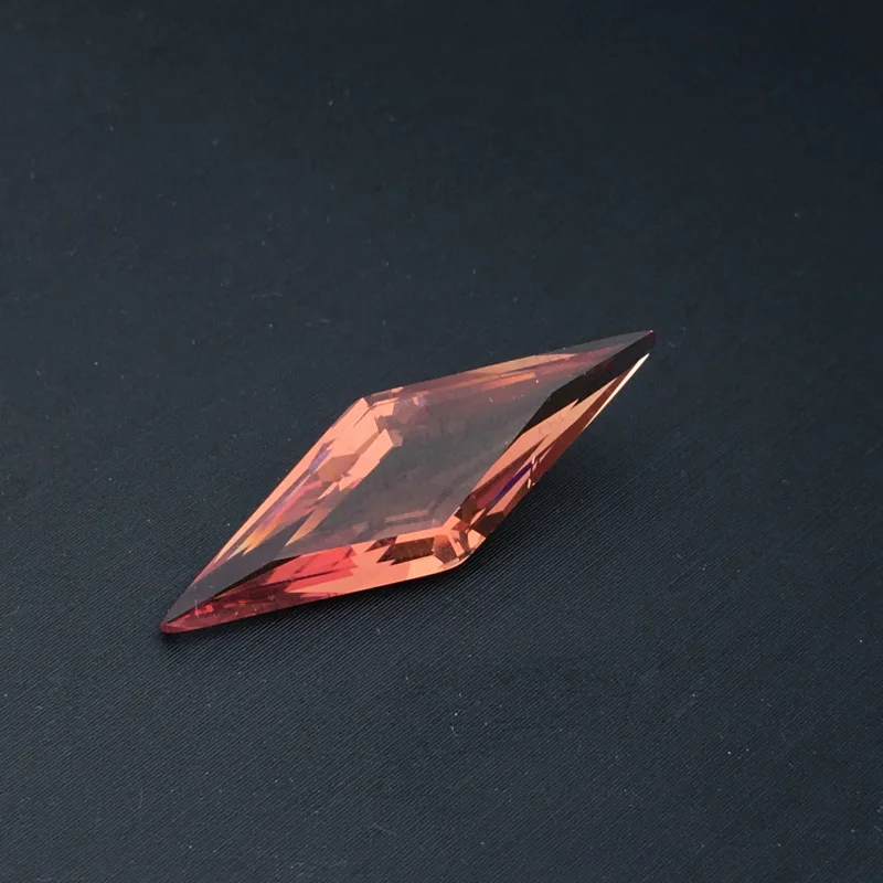 CSJ Created Zultanite Loose Gemstone Prismatic 15*30mm Created Sultanite For Silver or Gold Diy Fine Jewelry Gift loose gemstones