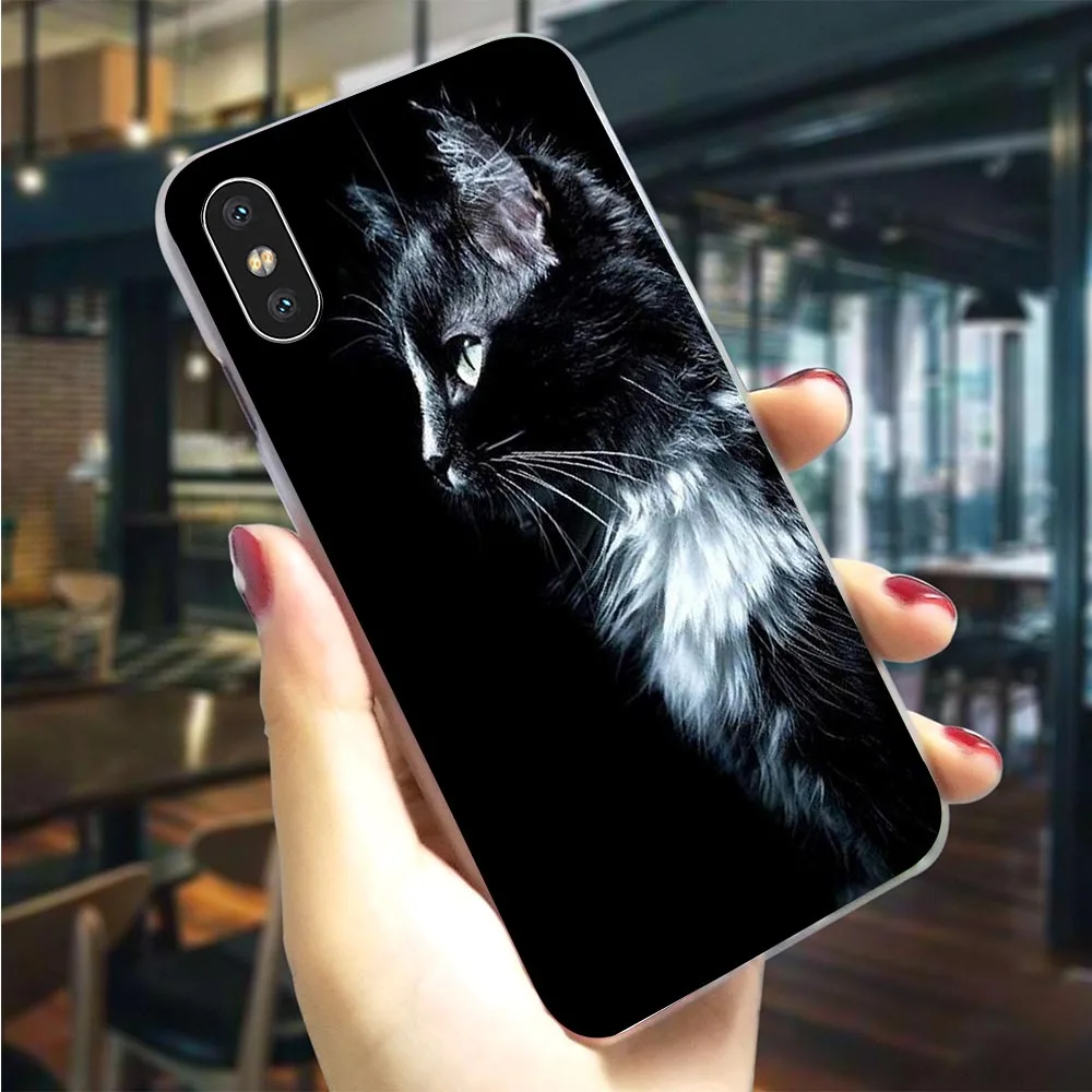 Тонкий чехол-бабочка с подставкой на кошачьем носу для телефона iPhone 5 чехол 5S SE 6