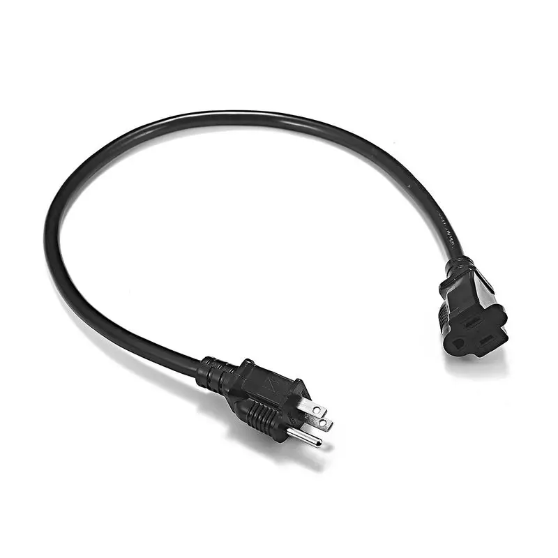 2pcs Bitmain PSU Power Extension Cord 2ft 14AWG NEMA 5-15R to 5-15P Supply Cable For PC Computer Monitor Antmier Printer | Обустройство