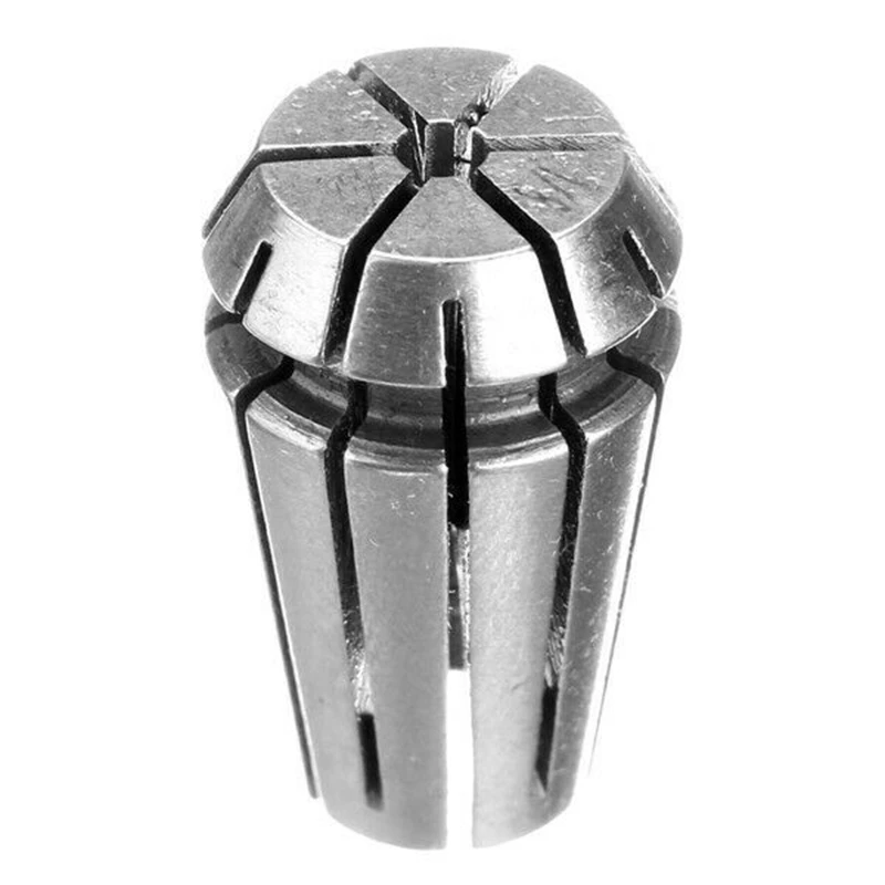 9Pcs Er16 1/8 To 3/8 Inch Spring Collet Chuck Collet for Cnc Milling Lathe Tool