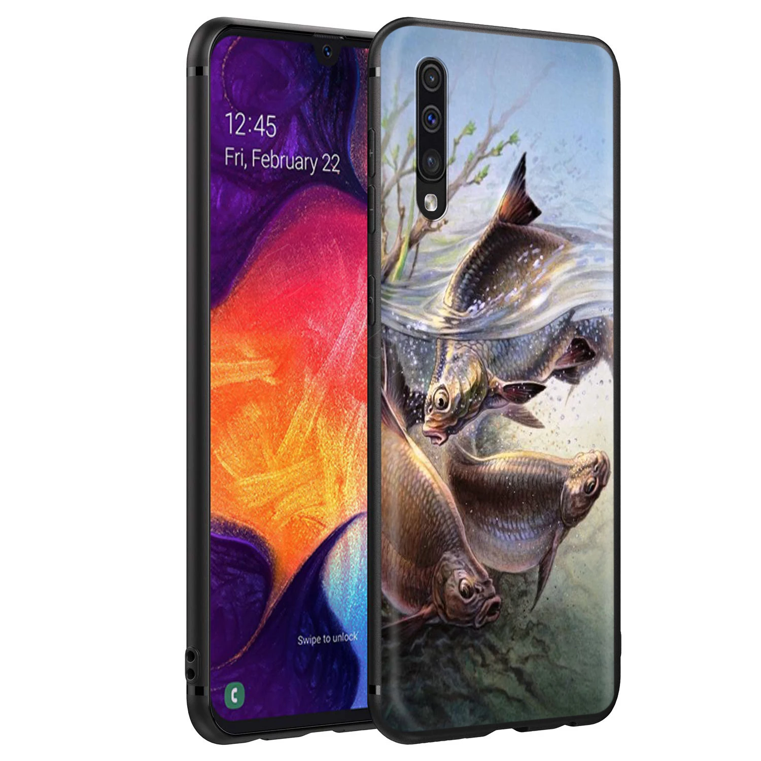 Webbedepp для рыбалки на карпа, чехол для samsung Galaxy S7 S8 S9 S10 Edge Plus Note 10 8 9 A10 A20 A30 A40 A50 A60 A70