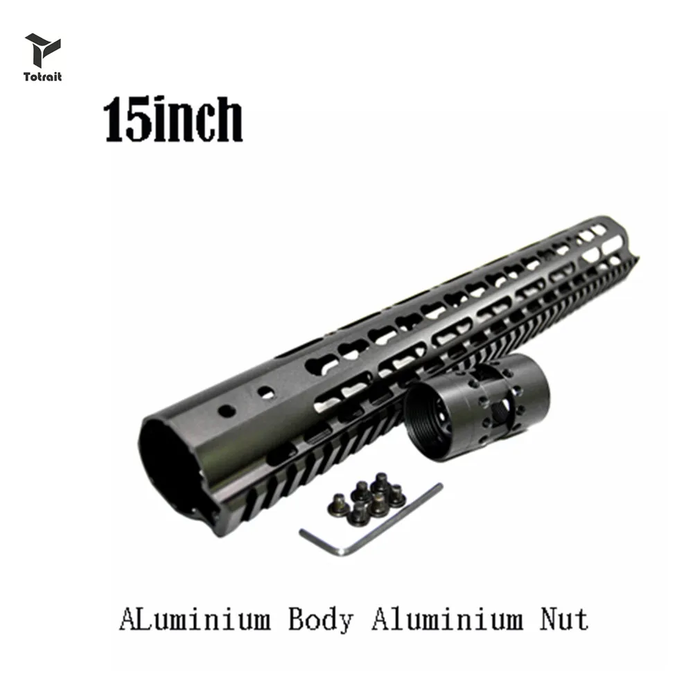 TOtrait NSR AR-15 M4 M16 поплавок Handguard Высокое качество протектор рельс база прицел Крепление черный