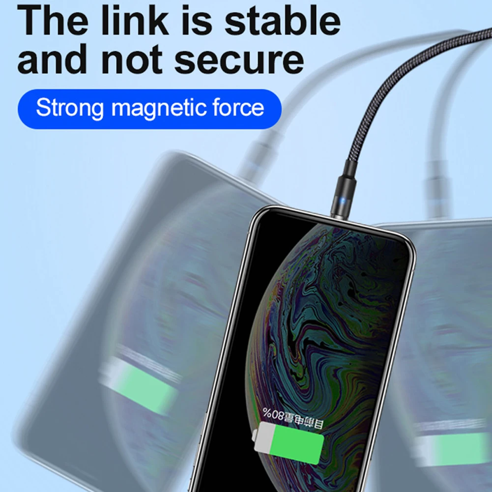 Магнитный usb-кабель 3A Быстрая зарядка для samsung Naote 10 S8 S9 Plus Магнитный адаптер быстрого зарядного устройства кабели для мобильных телефонов huawei