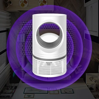 

LED Mosquito Killer Lamp Photocatalysis USB Insect Trap Light Bug Zapper