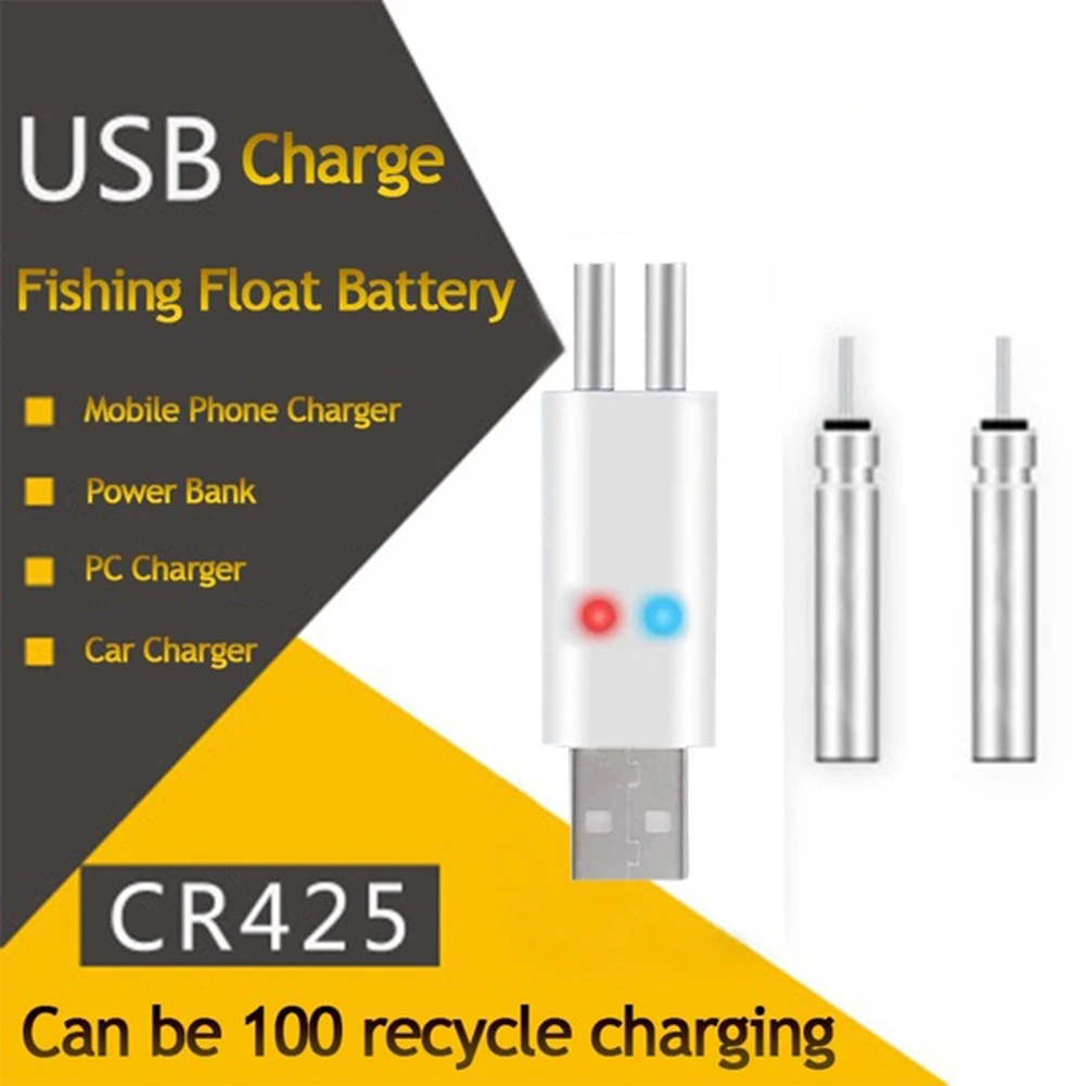 

Fishing Fish Floating Battery Usb Rechargeable Electronic Floating Battery Night Fishing Accessories Fishing Tackle
