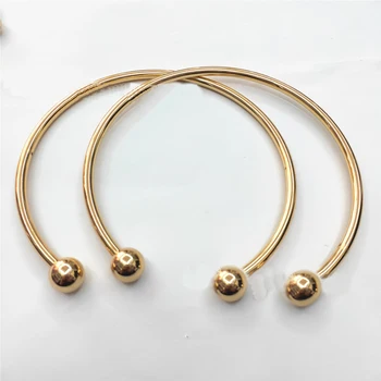 

Metal Bag Handle Replacement DIY Shoulder Bags Making Handbag Handles For Bags Hot Sale Bag Handles Accessories Round Bag Handle