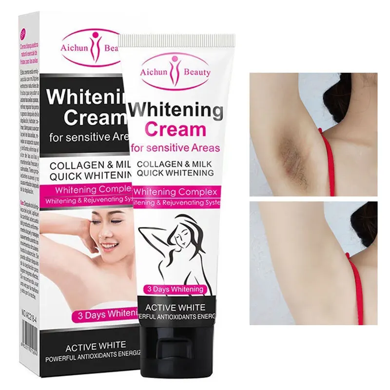 

7-Day Armpit Whitening Cream Underarms Moist Solve Dull Brighten Skin Tone Private Parts Whitening Body Care Lightening 50g