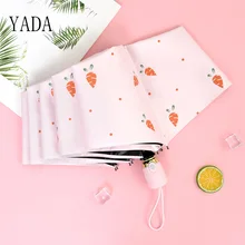 Cheap YADA Luxury Pink Cartoon Carrot Umbrella Clear Folding Automatic Umbrellas For Children Women UV Lovely Rain Umbrella YD200034 Cheap YADA Luxury Pink Cartoon Carrot Umbrella Clear Folding Automatic Umbrellas For Children Women UV Lovely Rain Umbrella YD200034