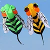 Outdoor Fun Sports For Adults   3m/4m  Single Line Power  Software Animal Hornet  Bee Kite  With  Handle And Line Good Flying 1