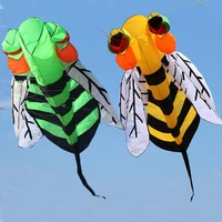 Outdoor Fun Sports For Adults   3m/4m  Single Line Power  Software Animal Hornet  Bee Kite  With  Handle And Line Good Flying 1