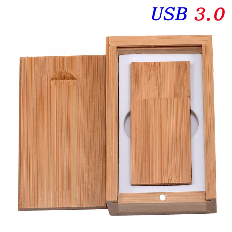 SHANDIAN USB 3,0 деревянный usb+ деревянная коробка usb флеш-накопитель 4 ГБ 8 ГБ 16 ГБ 32 ГБ 64 ГБ свадебная фотография подарок(10 шт. бесплатный логотип - Цвет: Carbonized bamboo