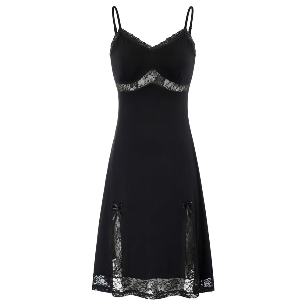 Футляр Платье женское кружевное платье в стиле пэчворк полный платье-комбинация