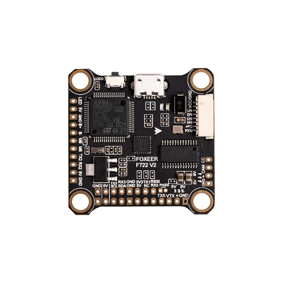 Foxeer F7 Flight Controller F722 V2 MPU6000 STM32F722RET6 3-6S BEC RC BF OSD Micro USB Drone FPV Racing Freestyle Frame Dron | Игрушки и