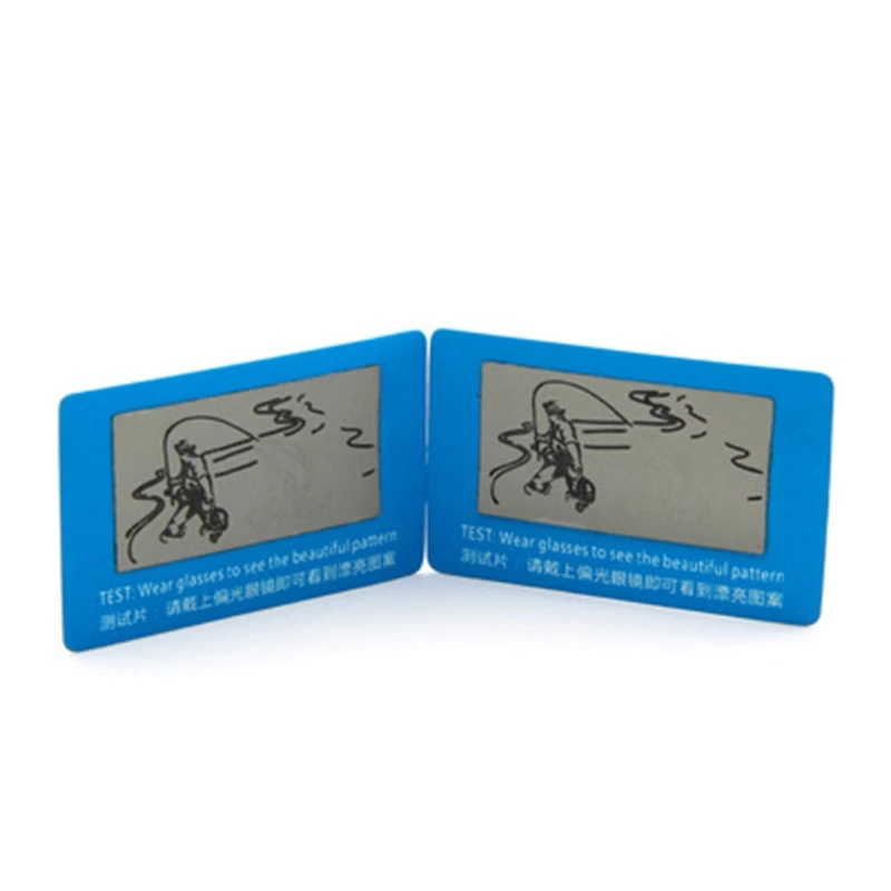 Рисунок для проверки очков полароид