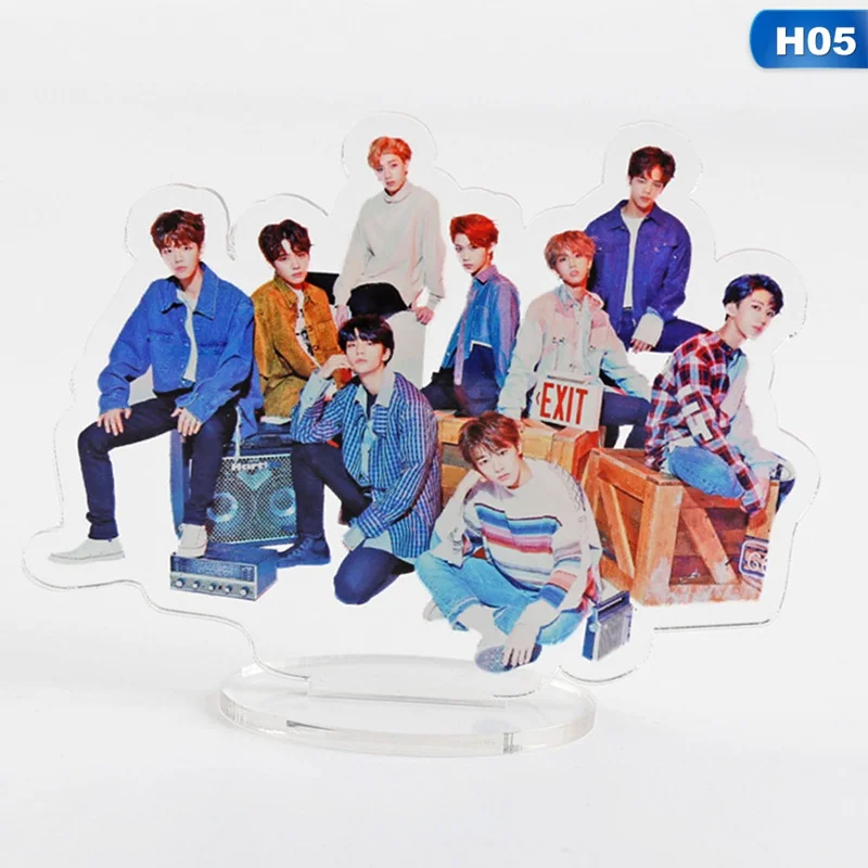 TXT Straykids блэкпинк два раза акриловый стенд фигурка кукла сем17 ITZY GOT7 стоящий стол Декор - Цвет: 5