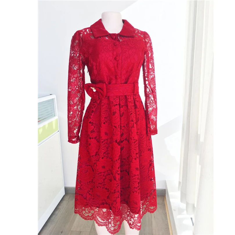 autumn winter AFRICAN LADY CLOTHES africa lace dresses women ladies outfit dress africaine longo robe dress sale