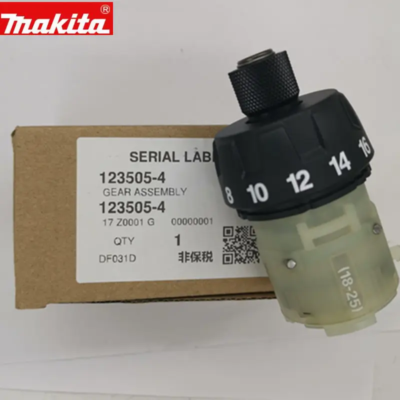Редуктор Geabox MAKITA 125460 6 125459 1 123505 4 для дрели DF030D DF031D DF030DWE|Аксессуары