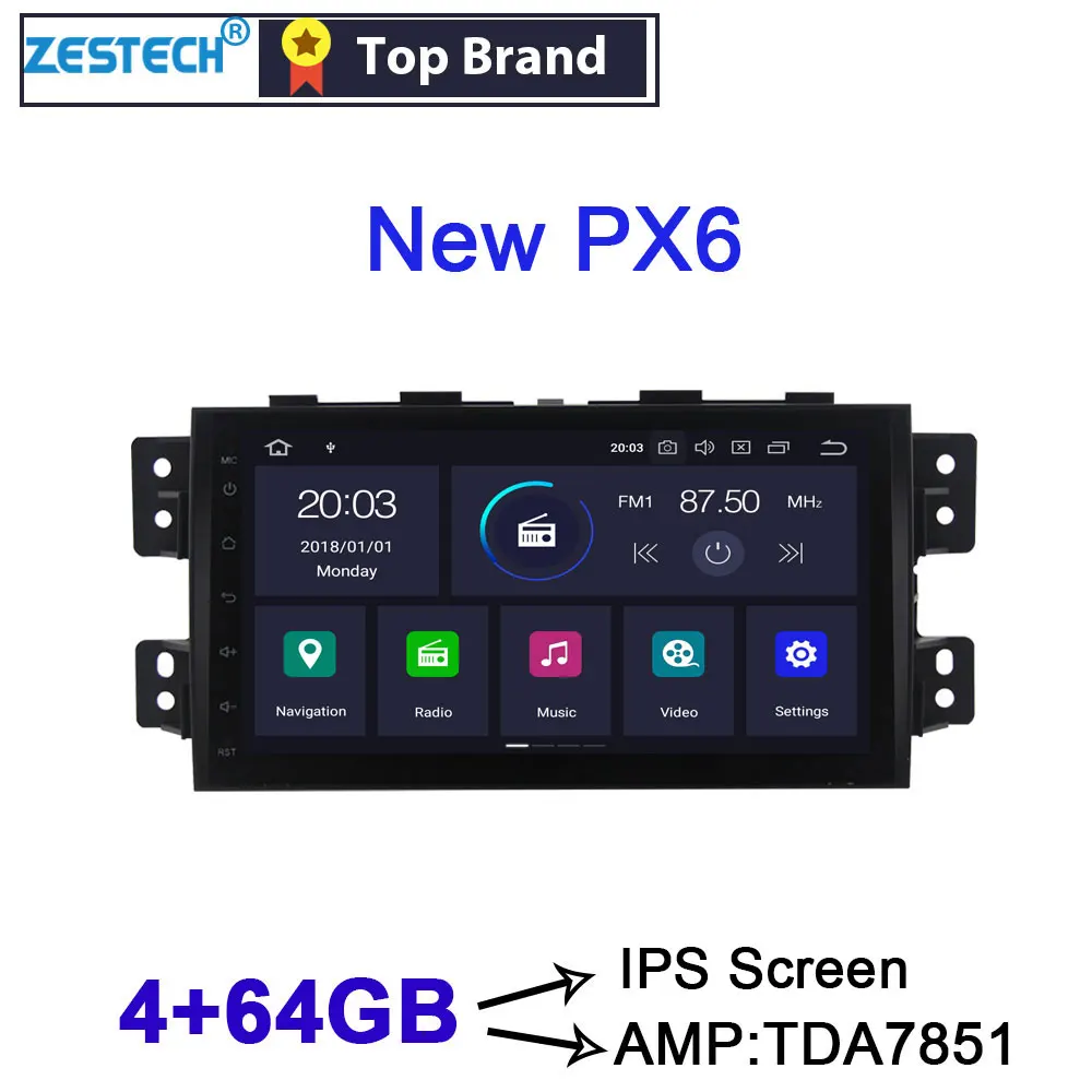 Perfect ZESTECH PX6 Touch Screen Android 9.0 2 din Car Radio DVD GPS for Kia Borrego / Mohave 2008-2012 Car multimedia for Kia Mohave 0 Perfect ZESTECH PX6 Touch Screen Android 9.0 2 din Car Radio DVD GPS for Kia Borrego / Mohave 2008-2012 Car multimedia for Kia Mohave 0