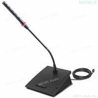 MiCWL A117 Haut-parleur intégré Table à col de cygne Microphone filaire Unité de déclenchement de rechange 3