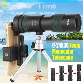 

Professional Monocular Powerful Telescope for Mobile Night Vision 20X30 Military Eyepiece Handheld Objective Lens Hunting Optics
