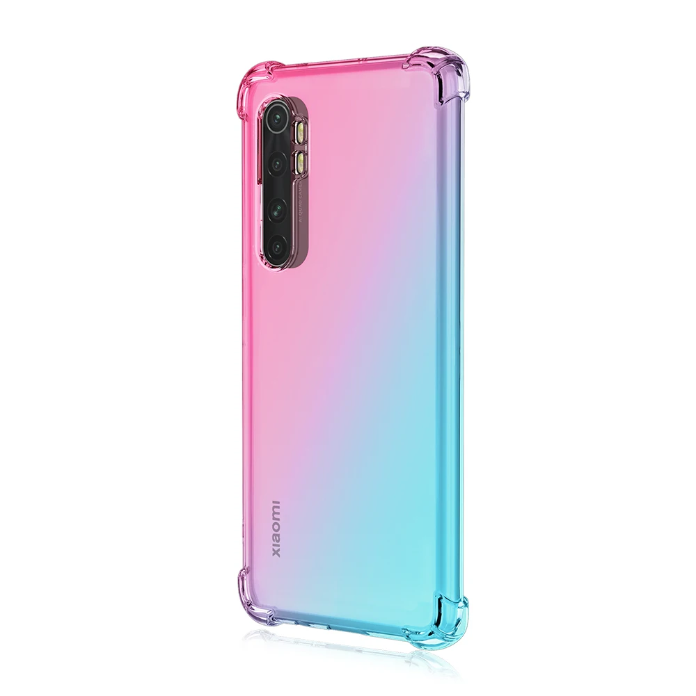 Противоударный чехол для Xiaomi Mi Note 10 Lite A3 A2 8 6X силиконовый Redmi 10X 5G 4G Go 9 se 7 6 5 Pro Poco