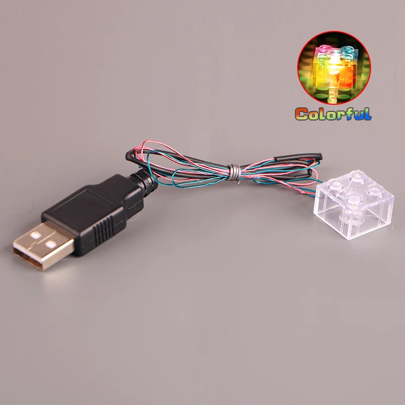 1 шт. USB конструктор дорожный светильник|Блочные конструкторы| |