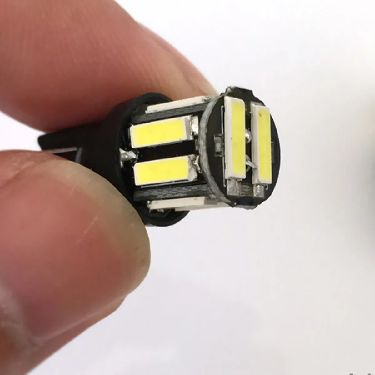 4 шт. светодиодный светильник W5W T10 7020 11SMD индикатора ширины двери чтения хвостовой
