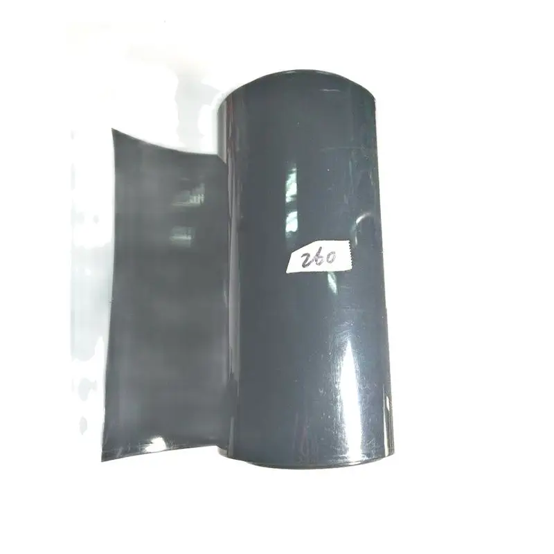 1m Battery Pack PVC Heat Shrink Wrap Tube Black 200 300mm Flat Width