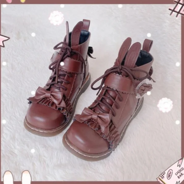 vintage round head martin boots