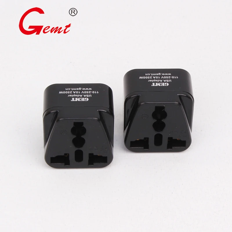 American two flat conversion plug Japan Taiwan conversion socket Power plug universal hole converter American two flat conversion plug Japan Taiwan conversion socket Power plug universal hole converter