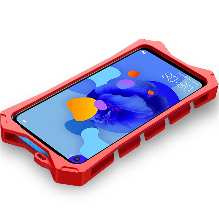 Zimon для huawei Nova 5i Pro Чехол 6,26 дюймов Роскошный ультра тонкий Auminum металлический армированный защитный чехол из сплава для Nova 5i Pro