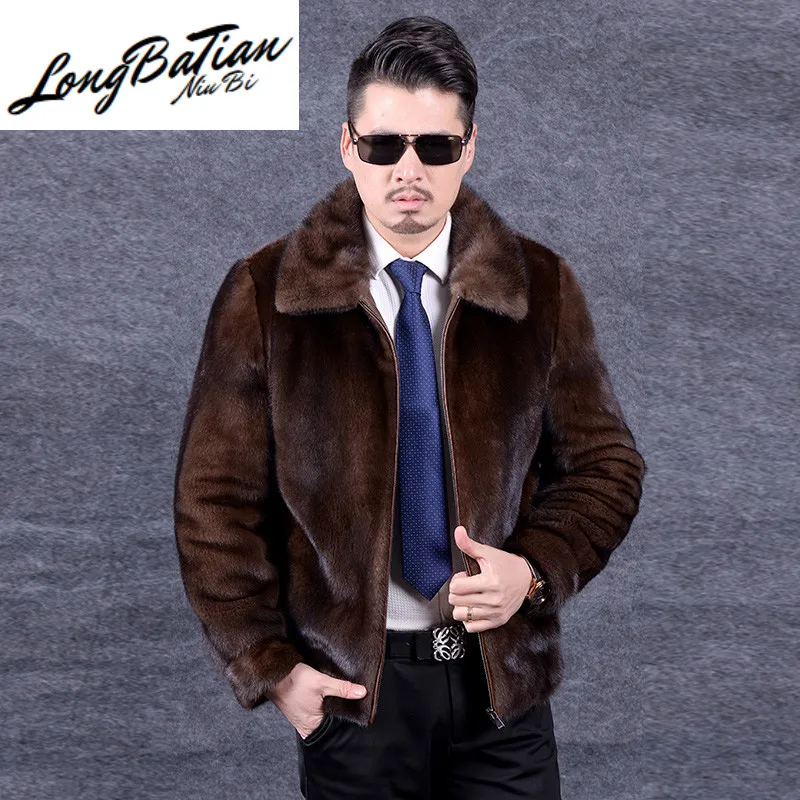 casaco de vison masculino