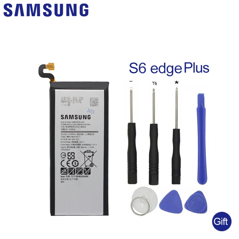 

SAMSUNG Original Phone Battery EB-BG928ABE For Samsung Galaxy S6 Edge Plus G928 G928F G928G G928T G928A G928I G928S 3000mAh