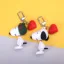 Новинка 2020 года брелки с героями мультфильмов брелок рисунком Charlie Brown кольца для