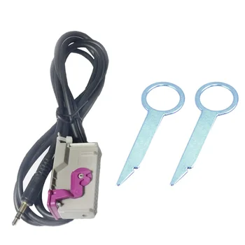 

AUX Socket 3.5mm Jack Adaptar 32-Pin Female Cable For Audi RNS-E Navigation